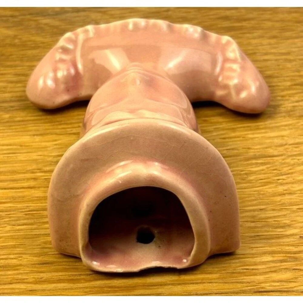 VTG McCoy Southern Belle Pink Wall Pocket Planter Art Pottery USA #2